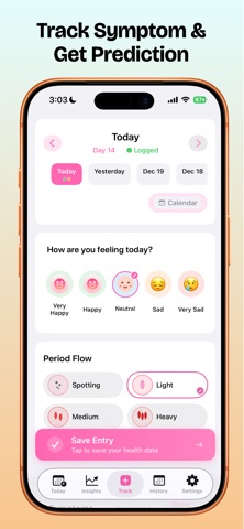 Ovara Period & Cycle Tracker Screenshot 6 of 8