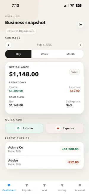 Expense Atlas–Business Tracker screenshot 1