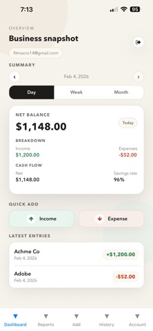 Expense Atlas–Business Tracker screenshot