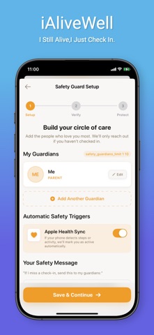 iAliveWell Screenshot 2 of 5