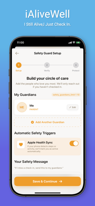 iAliveWell Screenshot 2 of 5