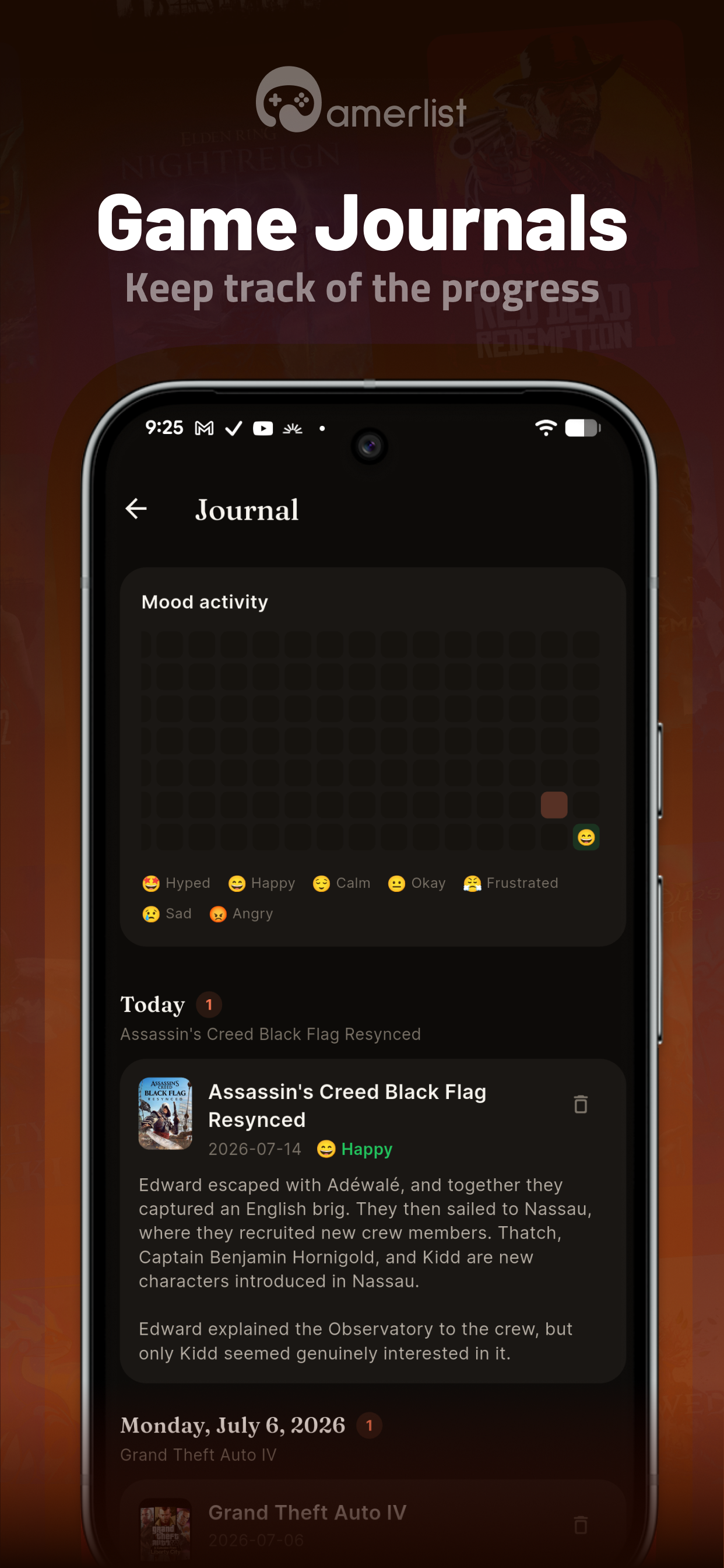 GamerList: Maps & Backlog screenshot 4