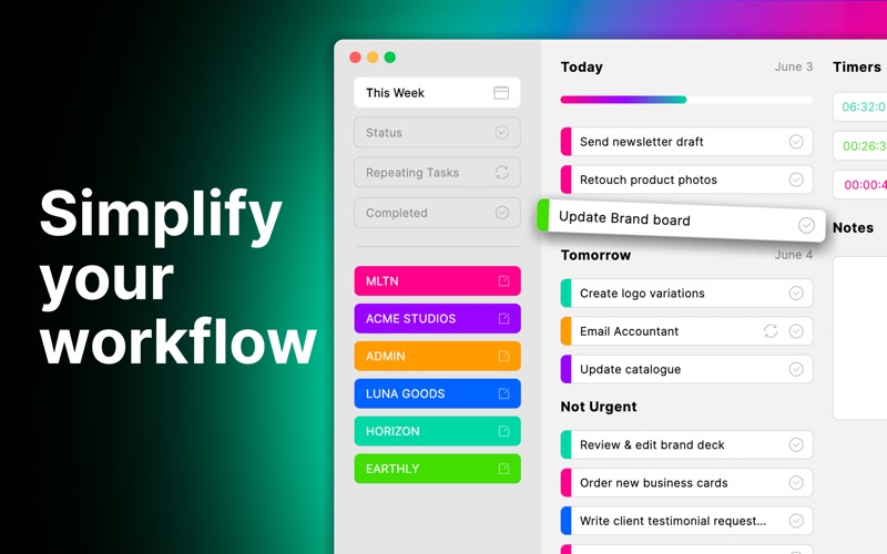 Trick - To do list & timers app screenshot