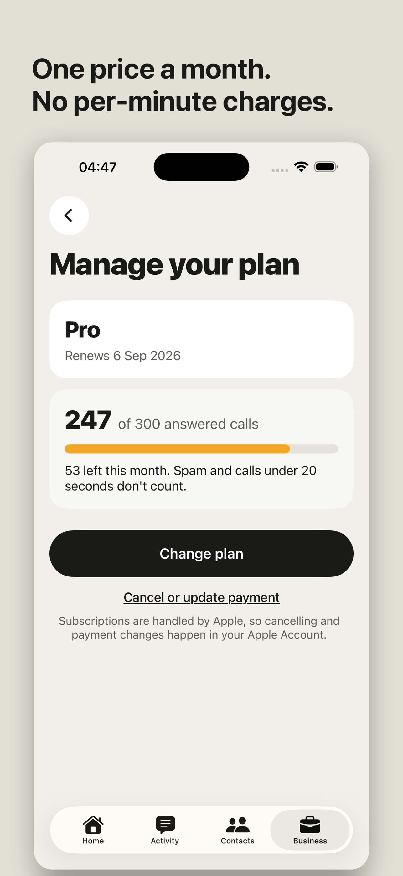 Screenshot 4 of Rosa: AI Phone Answering