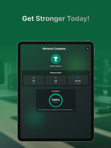 Sculptor: AI Fitness Coach iPad screenshot