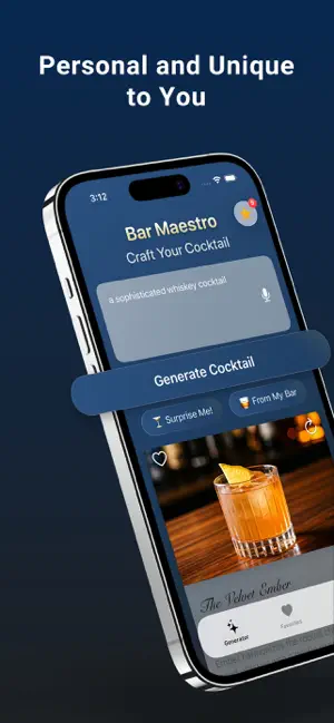 Bar Maestro: AI Mixology screenshot 3