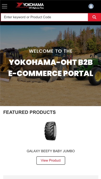 Yokohama-OHT B2B Portal