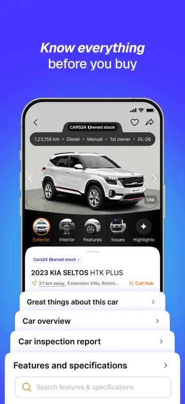 Cars24® – Sell & Buy Used Cars screenshot 5 of 9