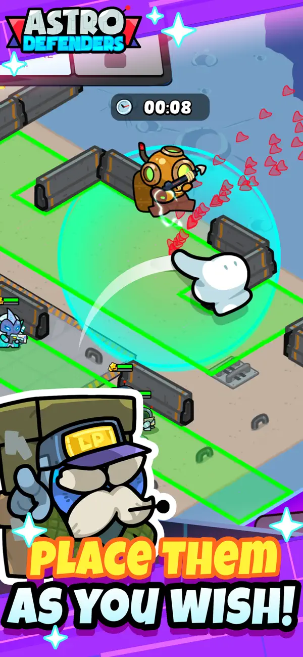 Astro Defenders : Capt.Couch Hack screenshot 2 - game app interface