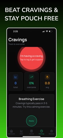 Quit Pouches: Nicotine Tracker Screenshot 3 of 5