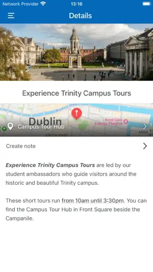 Trinity Open Day screenshot 2