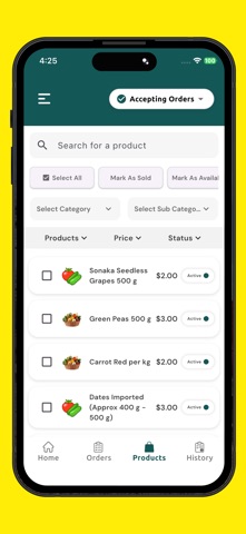 Delimart Order iPhone screenshot