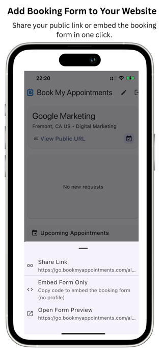 Book My Appointments Screenshot 3 of 5
