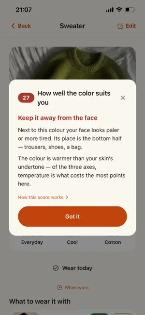 Ecru: Wardrobe screenshot 3