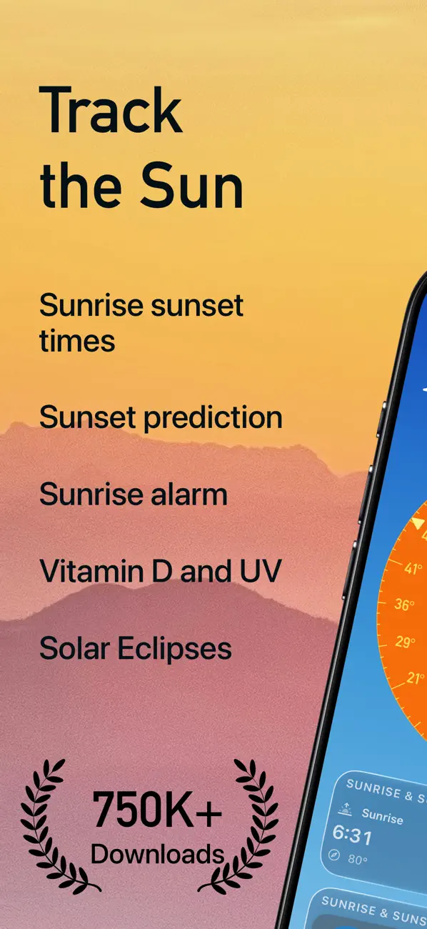 Screenshot #1 pour SolarWatch Lever Coucher