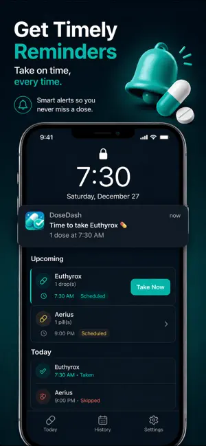 DoseDash - Pill & Dose Log screenshot 4