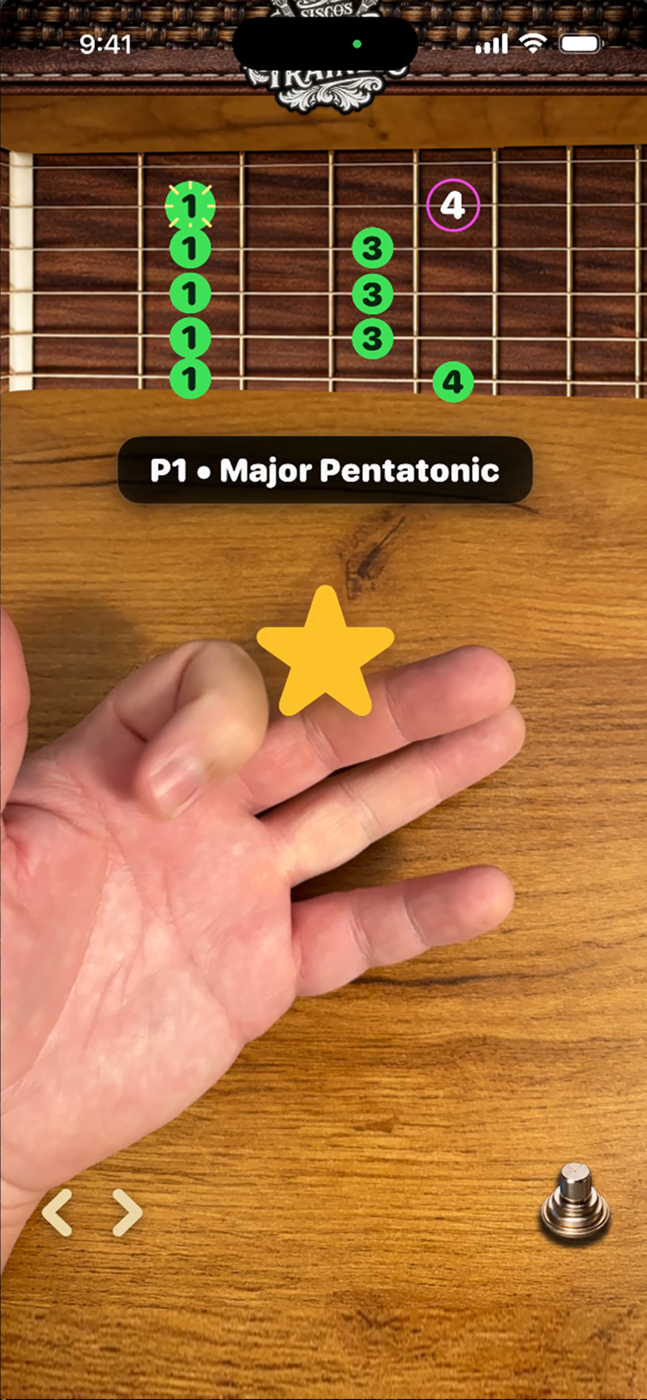 Sisco's Guitar Trainer AR screenshot 4