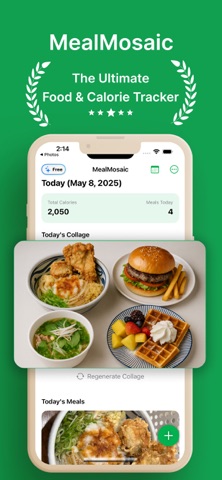 MealMosaic Diet Food Tracker screenshot