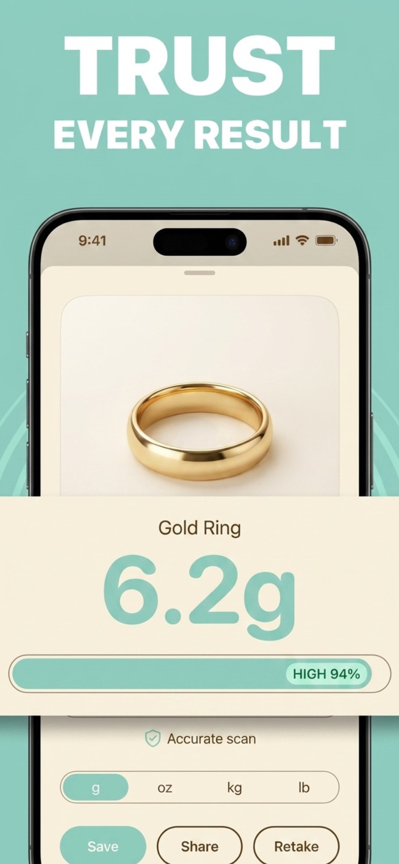 Scale for Grams: Camera Weigh