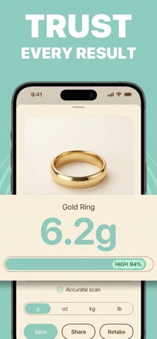 Scale for Grams: Camera Weigh screenshot