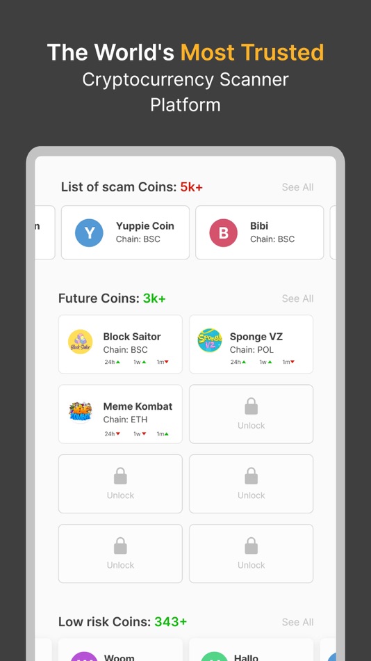 #2. Crypto & Coin Scanner App (iOS) 由: Cigra studio private limited
