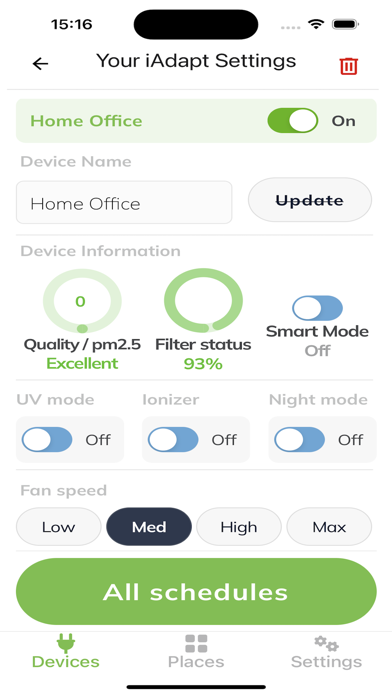 Air Oasis Home Screenshot