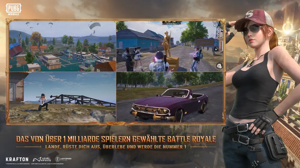 Screenshot von PUBG MOBILE auf dem iPhone 3