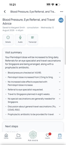 exora health Screenshot 10 of 10