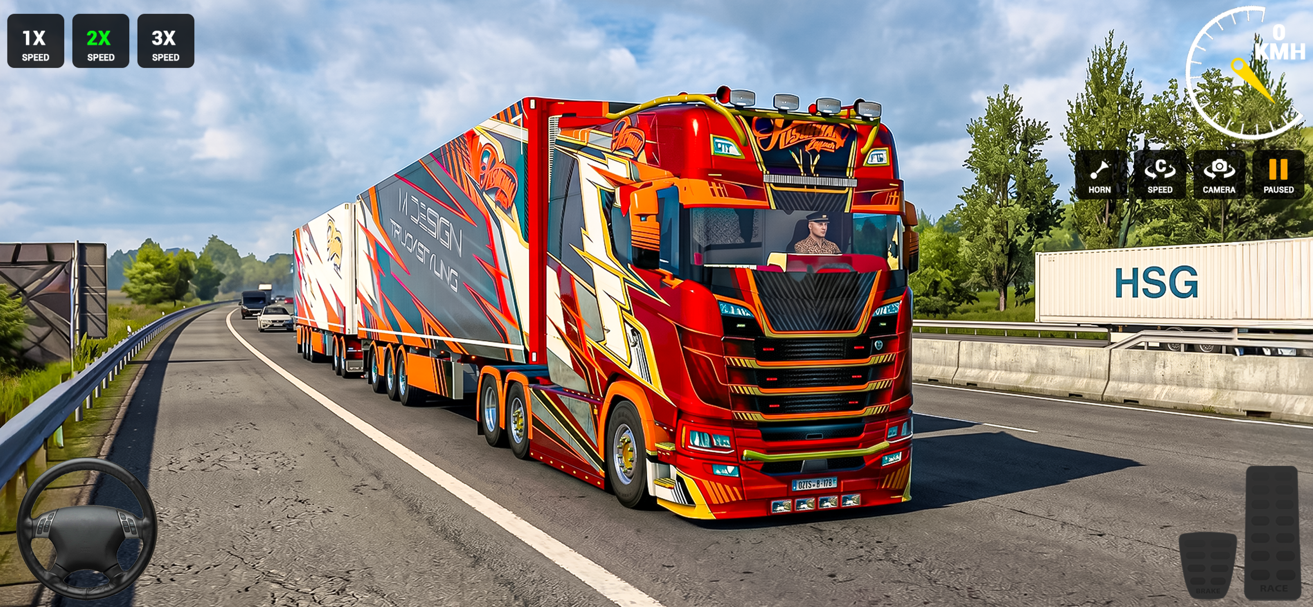 European Truck Driving Game screenshot 4