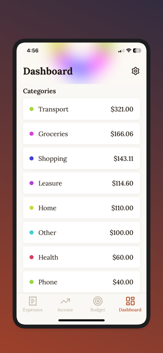 Hibernate - Expense Tracker Screenshot 6 of 7