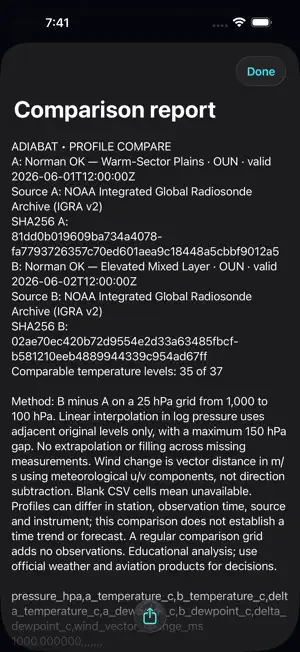 Adiabat: Weather Soundings screenshot 3