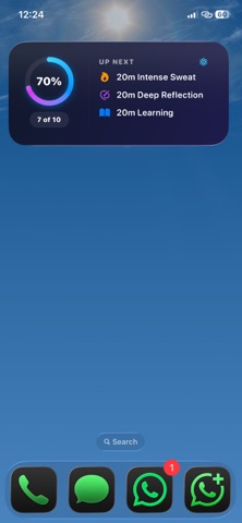 Quantum Routines iPhone screenshot