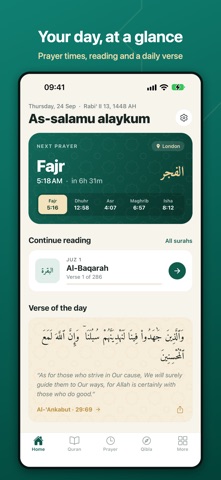 Quba: Quran, Adhan & Qibla screenshot 7