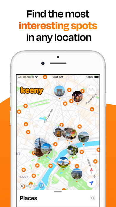 Keeny: Travel Audio Guides Screenshot