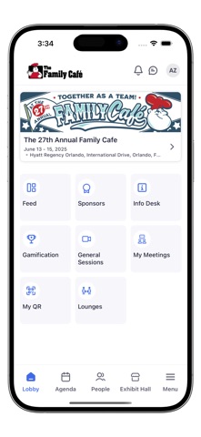 The Annual Family Café iPhone screenshot