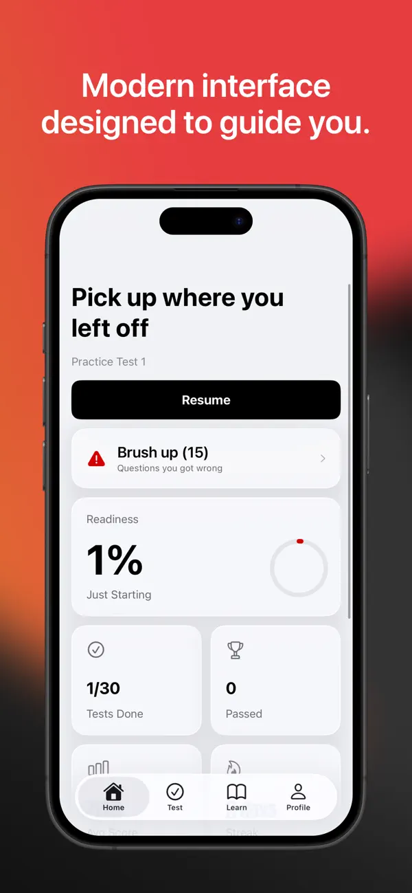 Screenshot #1 pour Canada Citizenship Tests 2026