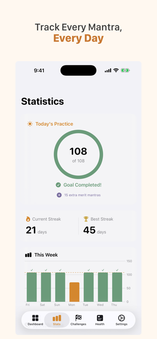 Daily Om Practice : ChantFlow Screenshot 3 of 5