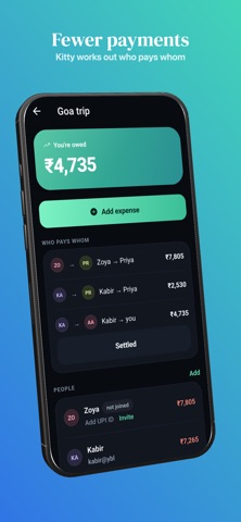Kitty: Split Expenses Screenshot 4 of 6