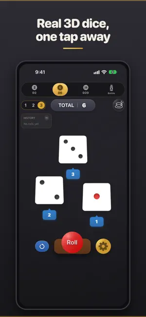 Roll A Dice 3D screenshot 1