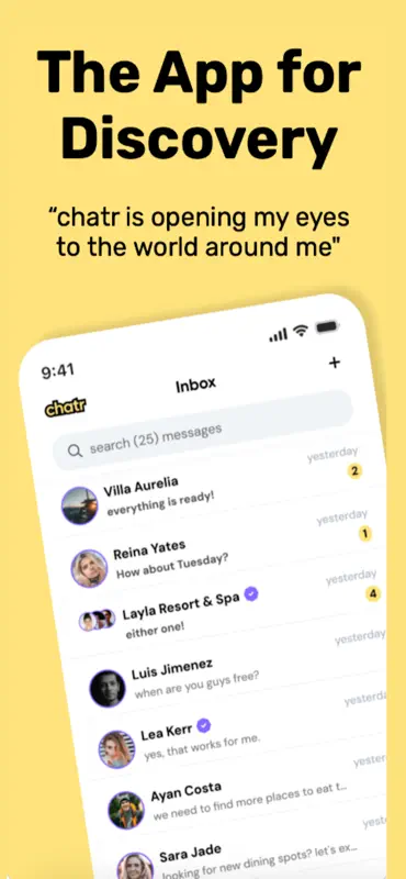 chatr - talk to the world screenshot 1 of 4