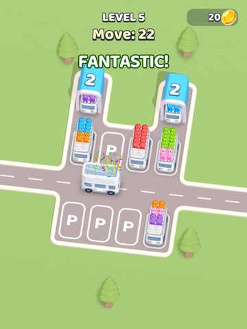 Passenger Sort - Bus Jam