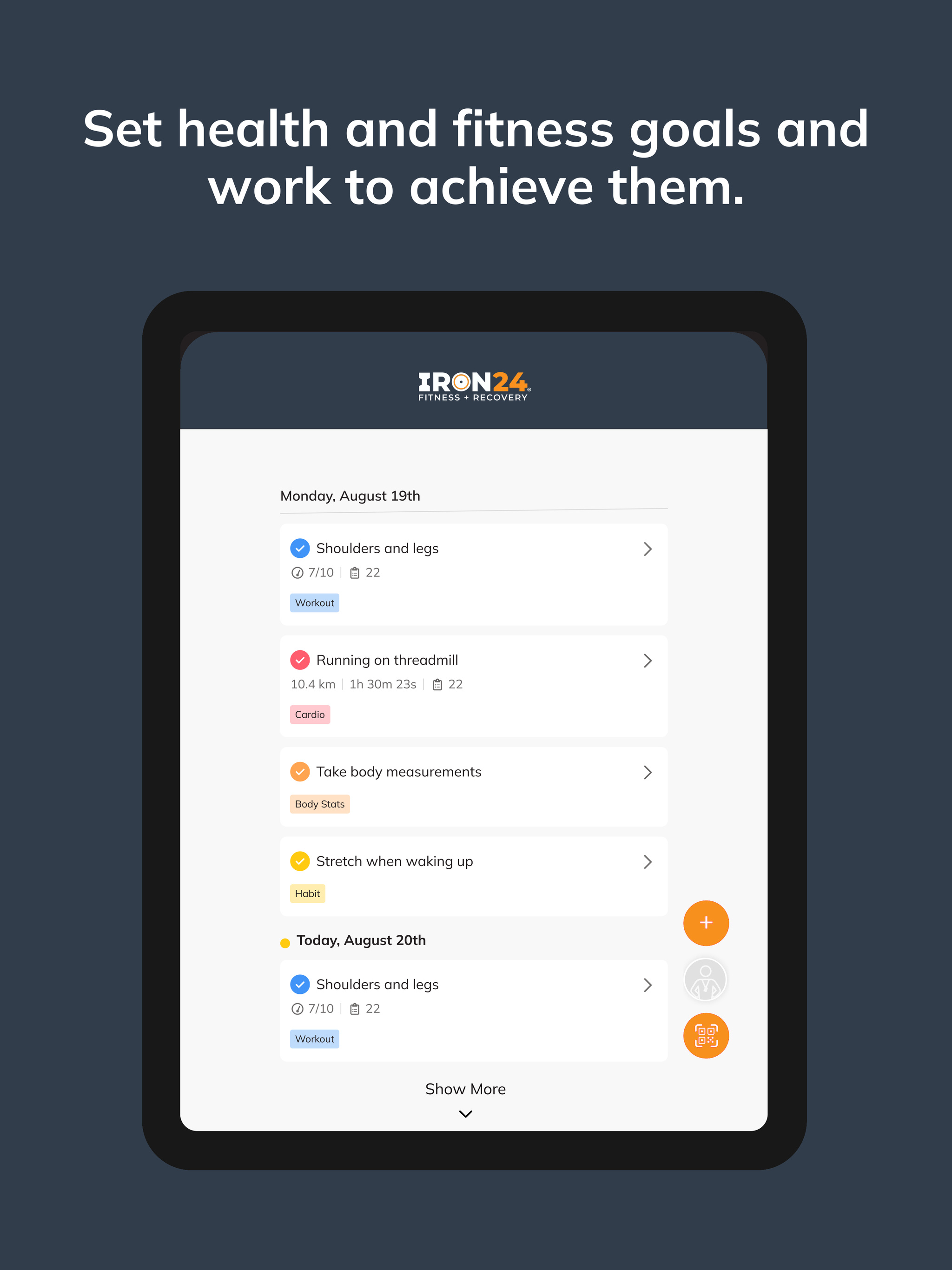 Iron 24 Fitness Recovery screenshot 14