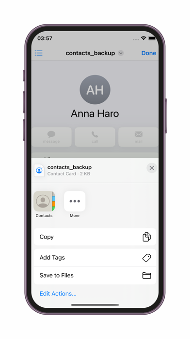 Contact Archive : Clear Guide Screenshot 4 of 6