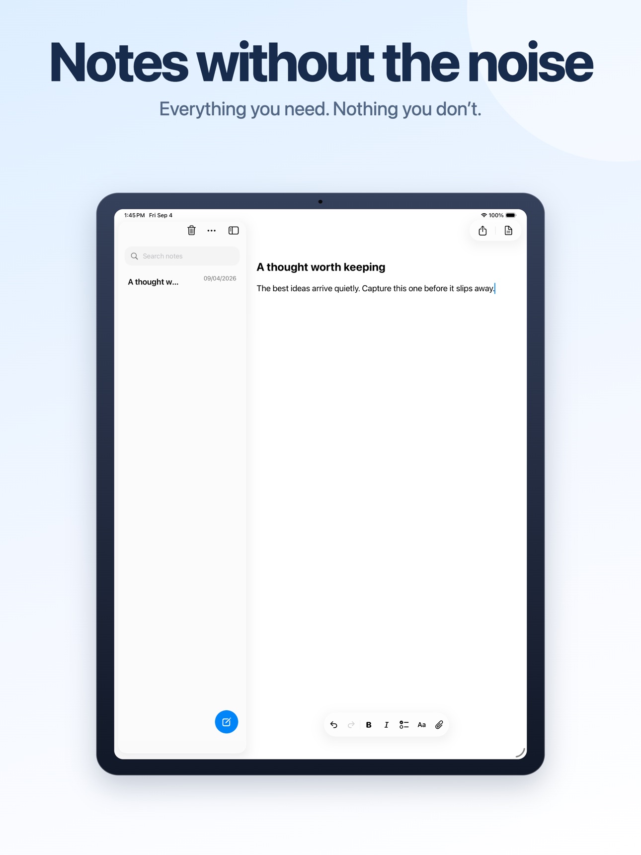 Screenshot 7 of Quiet Draft: Private Notes