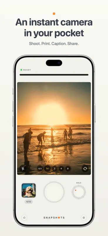 Snapshots: Instant Film Camera screenshot 1 of 10