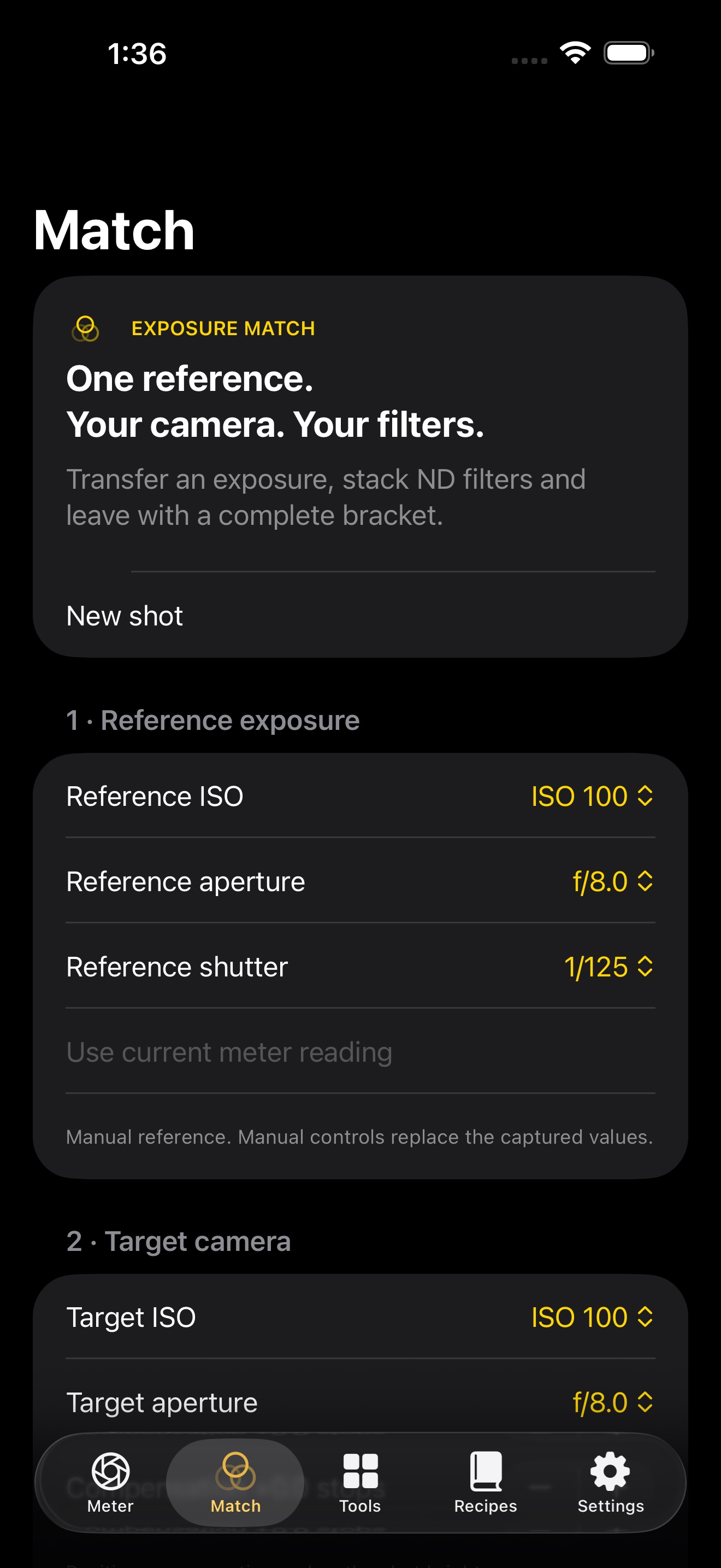 Lumen Forge: Exposure Planner screenshot 1 of 3