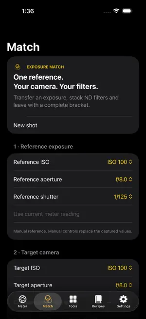 Lumen Forge: Exposure Planner screenshot 1