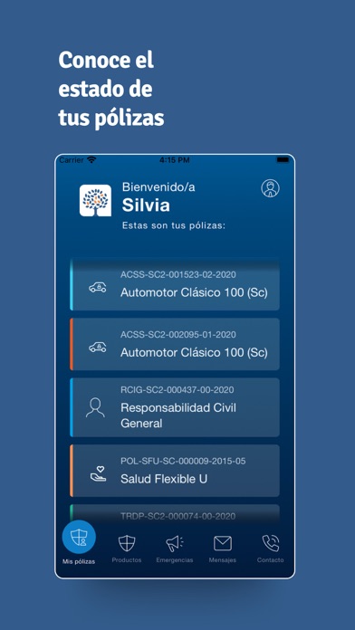 Nacional Seguros Screenshot