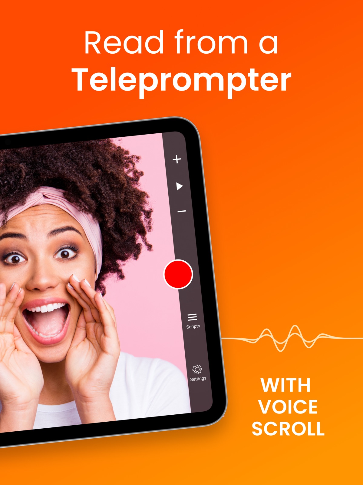 Teleprompter for Video ipad screenshot 2