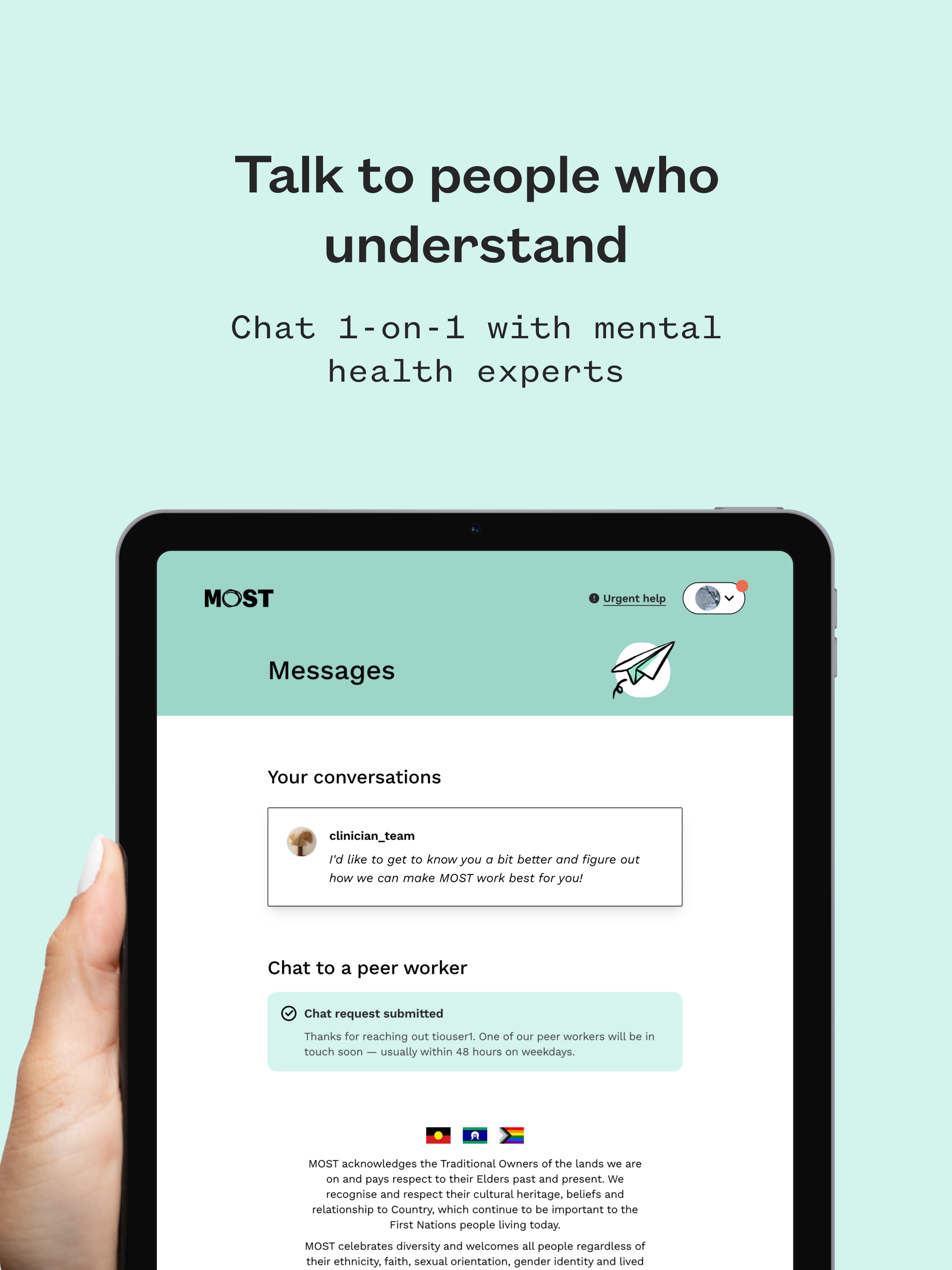MOST - Mental health support